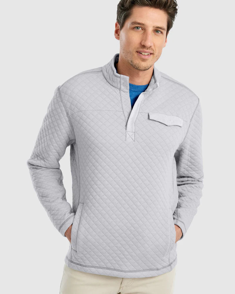 Johnnie-O Diego Quilted Henley Pullover JMKO3050 – Giovanni's Fine