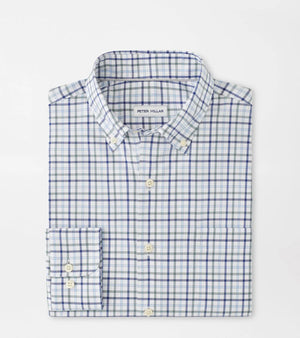 Peter Millar Calgary Crown Lite Cotton-Stretch Sport Shirt MS25W07LTB