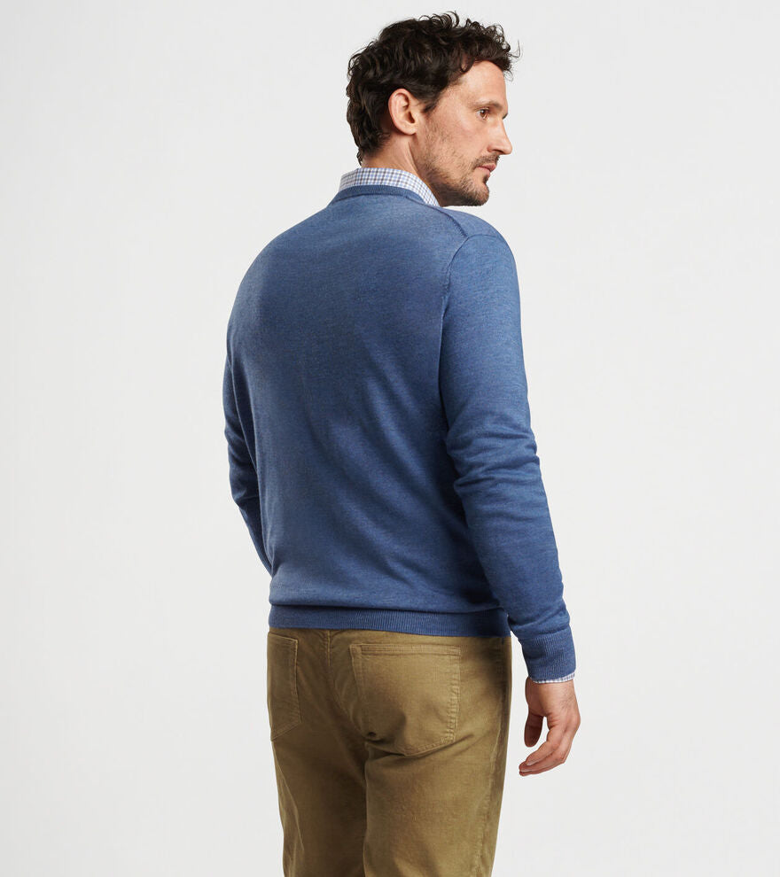 Peter Millar Autumn Crest V-Neck Sweater - MF24S02