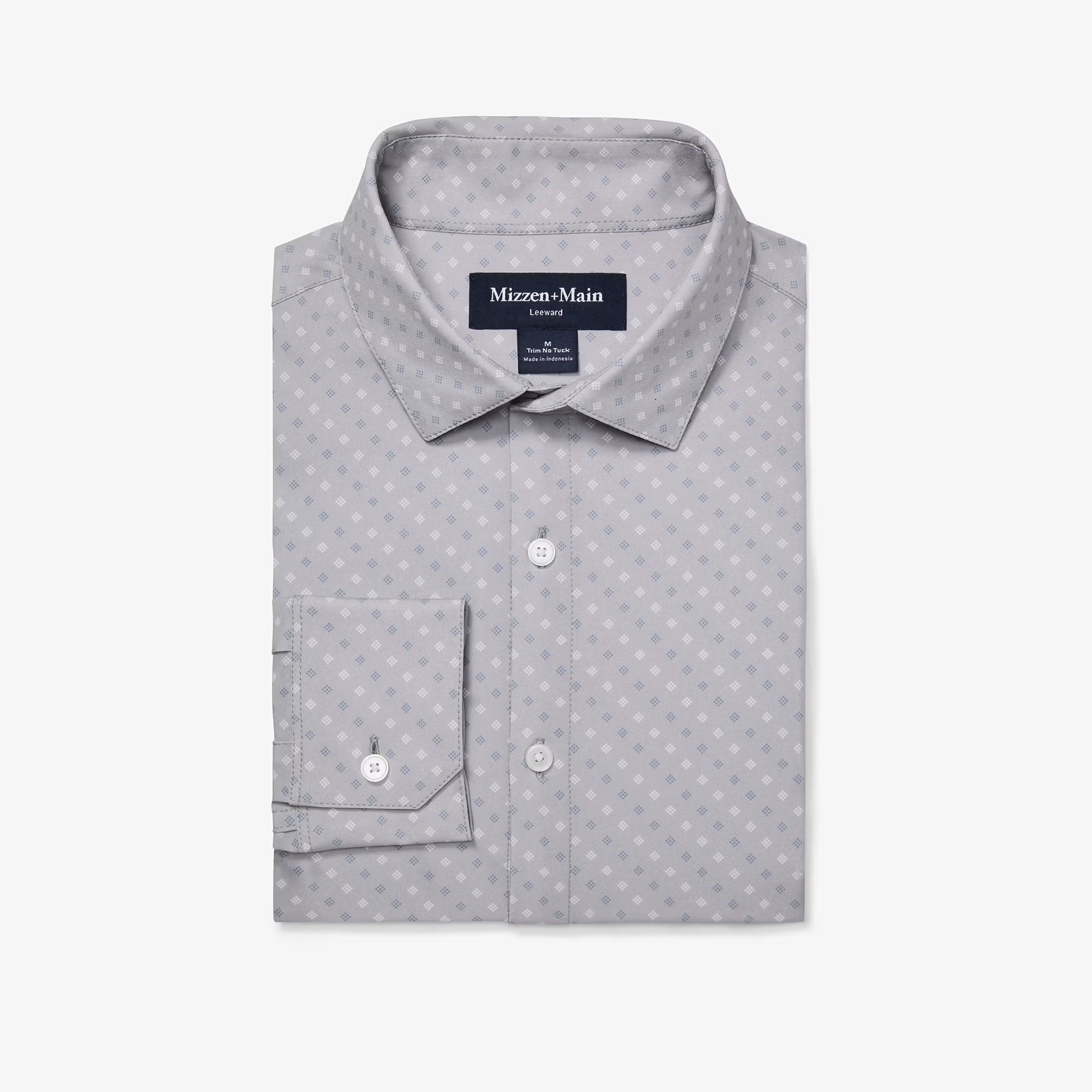 Mizzen + Main Leeward No Tuck LS Dress Shirt 1WS-0905 1903 0910