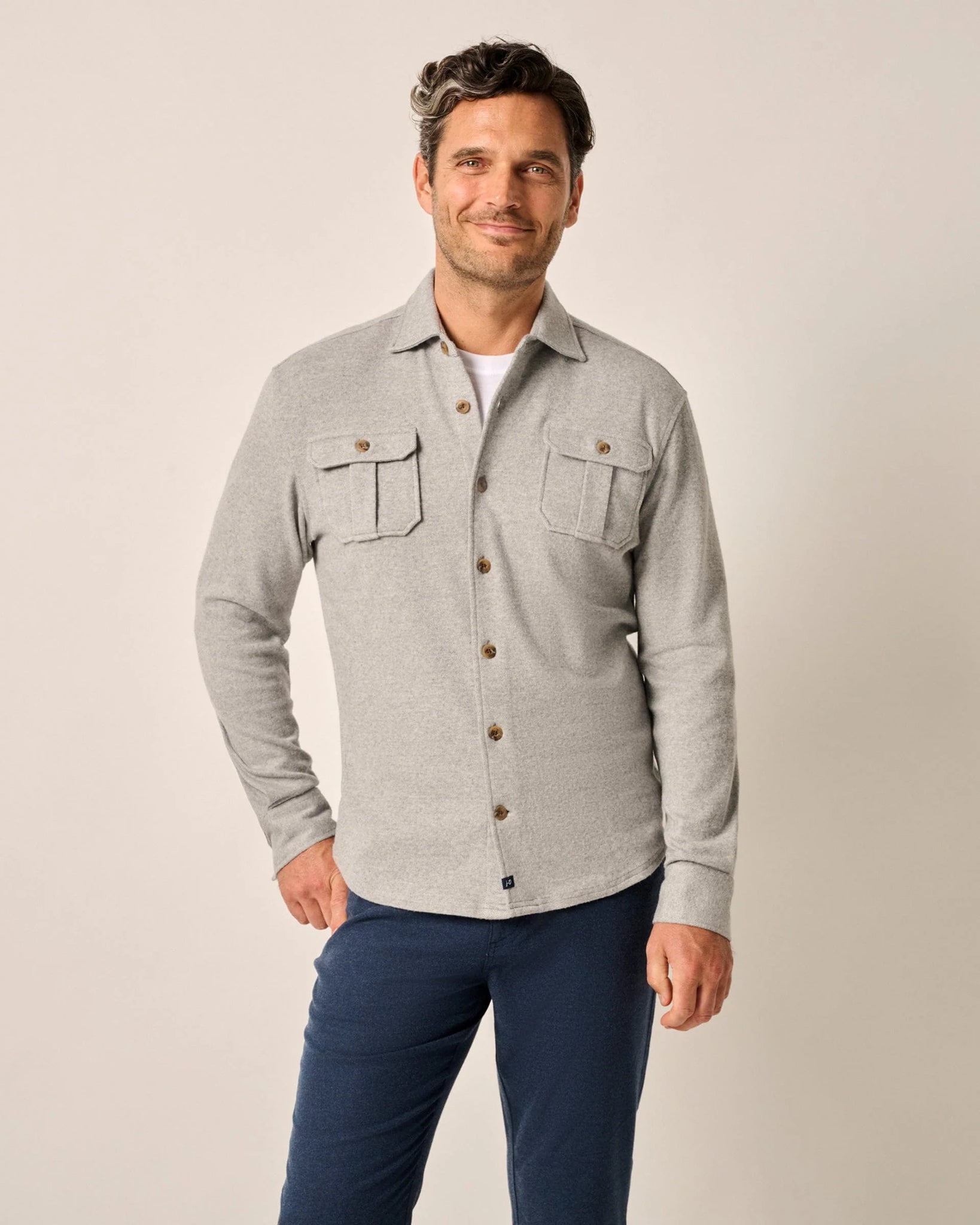 Johnnie-O Brayden Stretch Flannel Lodge Shirt JMWL100630