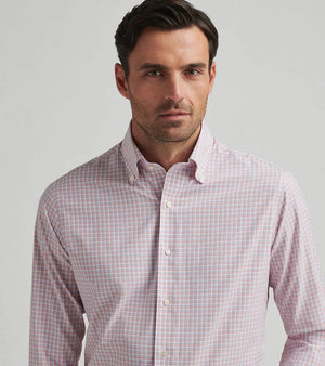 Peter Millar Mingus Performance Poplin Sport Shirt MS25XW05LTDP