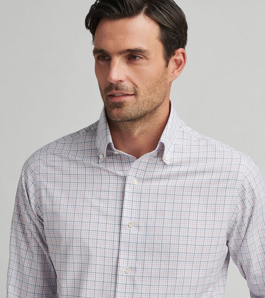 Peter Millar Getz Performance Poplin Sport Shirt MS25XW01LTDP