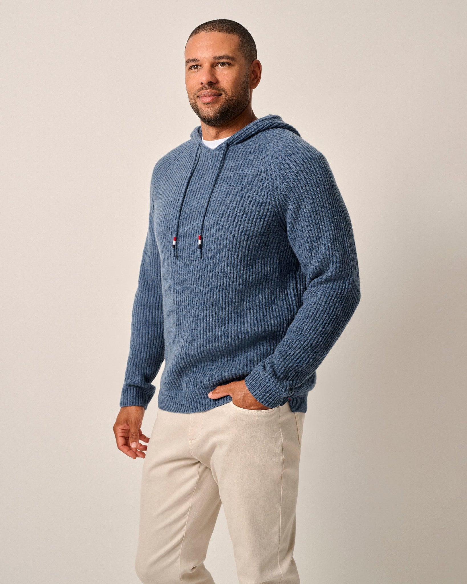 Johnnie-O Sami Merino Wool Sweater Hoodie JMSW100070