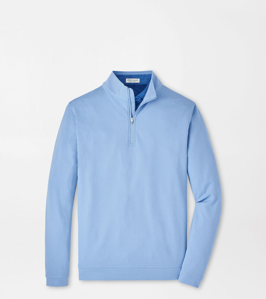 Peter Millar Perth Cross-Hatch Performance Quarter-Zip MS25EK40D