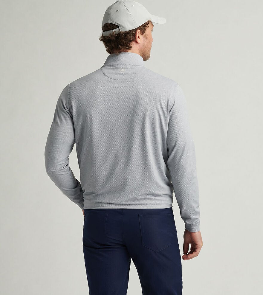 Peter Millar Perth Birdseye Performance 1/4 Zip MS25EK40C