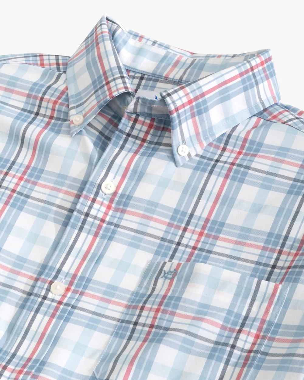 Southern Tide Durwood Plaid Intercoastal Sports Shirt 10322