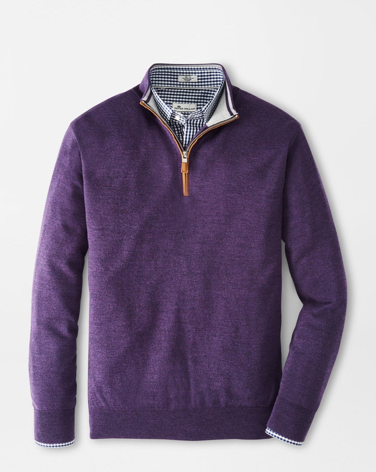 Peter Millar Crown Soft Suede Trim 1/4 Zip Sweater MF21S59 – Giovanni's  Fine Fashions