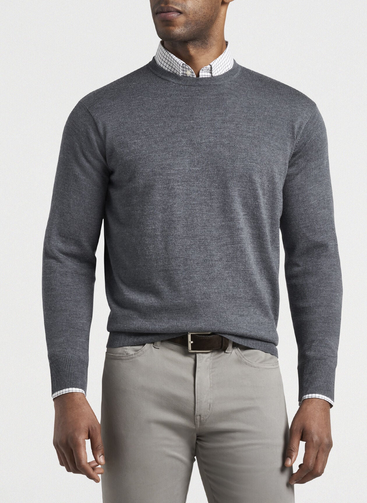 Peter Millar Men's Crown Soft Sweater in Gray for Men